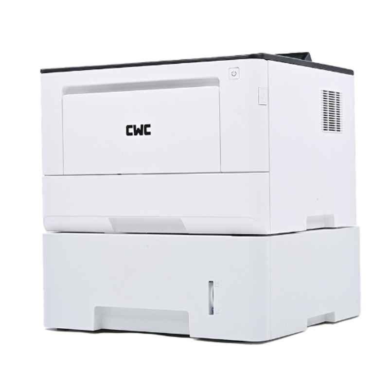CWC P4843 45ppm Heavy Duty Wireless Laser Printer with Fast Print Speed Automatic Duplex Double-Sided Printing(with One Extra Tray)