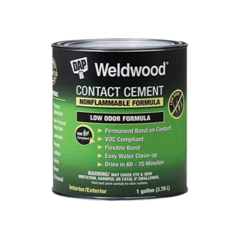 Dap Weldwood 1Quart Natural Nonflammable Contact Cement, 25332