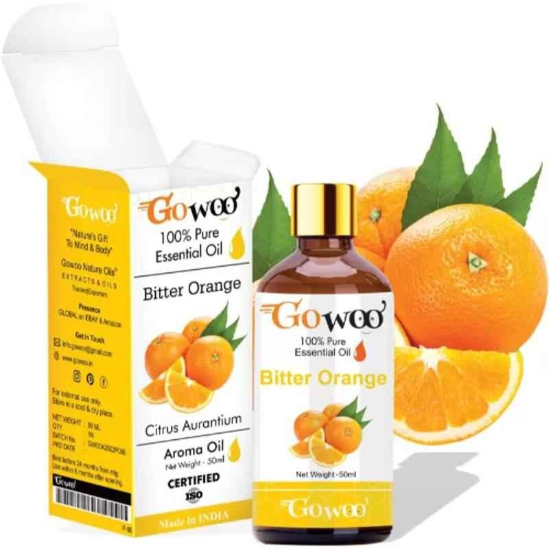 GoWoo 50ml Bitter Orange Skin Lightening Body Oil for Daily Use, GoWoo-P-116