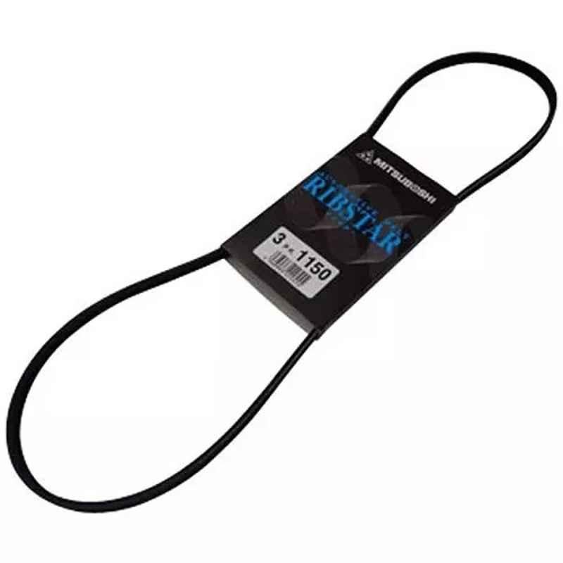 Mitsuboshi Rib Star 1150mm 3 Threaded PK-Type Belt, 3PK1150