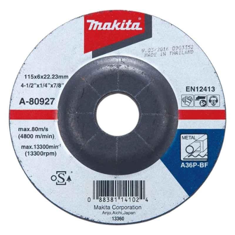 Makita A-80927 4-1/2 inch Grinding Wheel