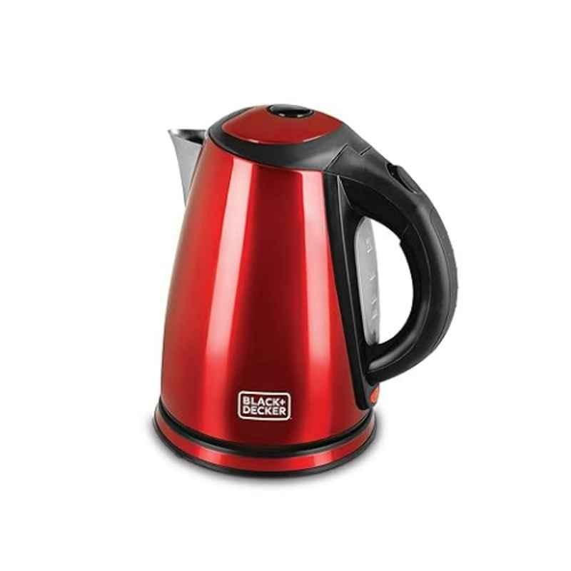 Black Decker BXKE1705IN 1.7-Litre Stainless Steel Electric Kettle with  Digital Control