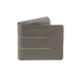 Elan 11x2.7x9cm 12 Slots Green Bifold Card Wallet with Flap, EFW-5106-GN
