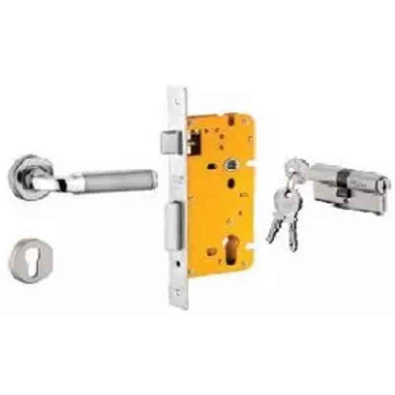 Dorset ML Series Inspire 70mm Stainless Steel Door Handle Lock Set with Both Side Key Cylinder, ML IP OR