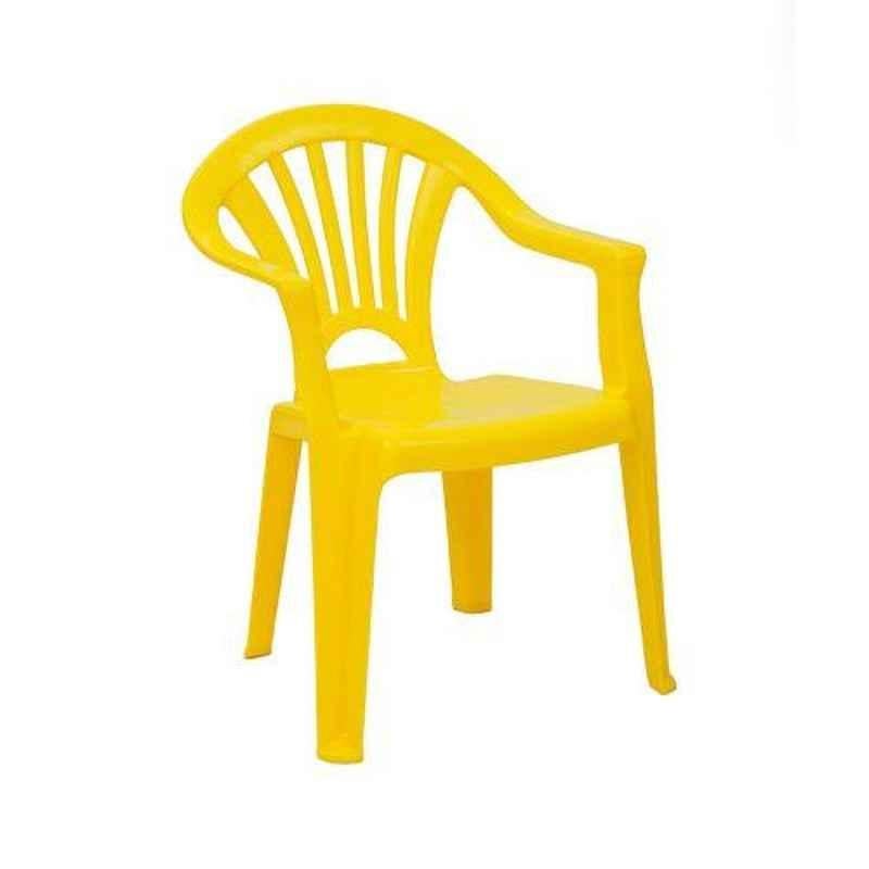 Italica Polypropylene Yellow Baby Arm Chair, 9602