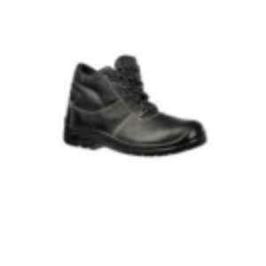 Vaultex SGH Leather Black Safety Shoes, Size: 38