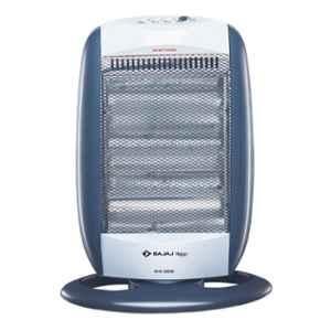 Bajaj Majesty 1200W RHX-3 Black & Silver Room Heater, 260088 (Pack of 3)