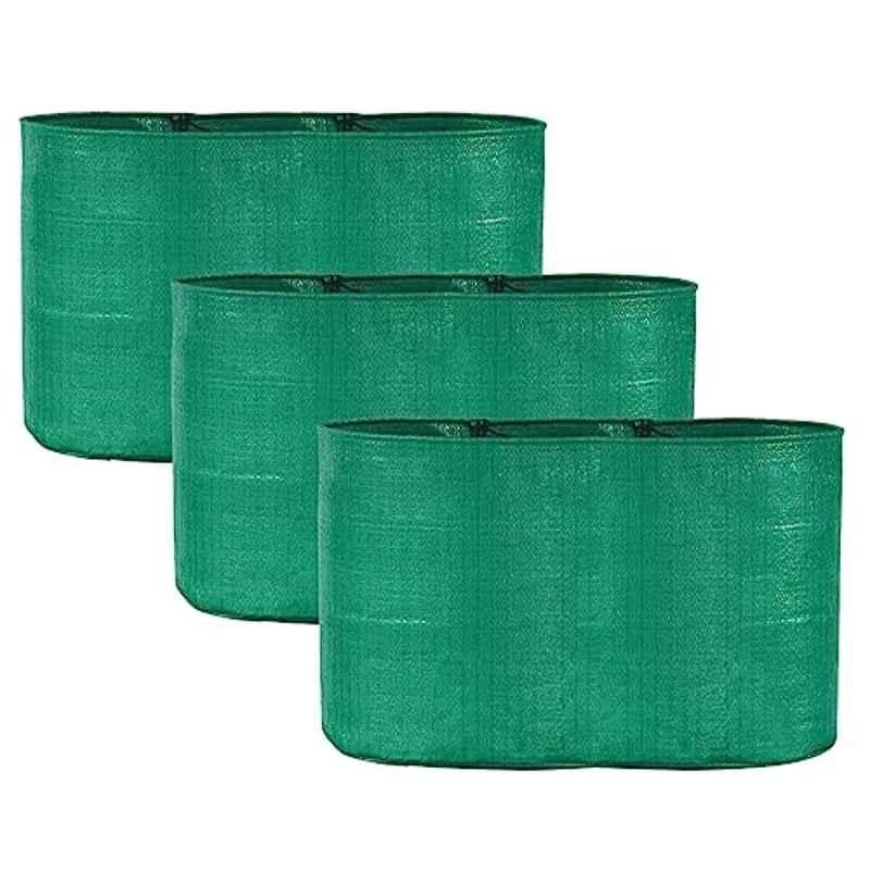 Green Plastic Grow Bags 9 X 9 Inch - Cocogarden online store