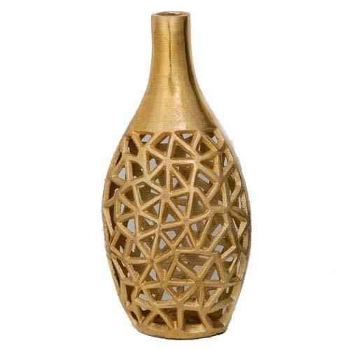 Buy Casa Decor Gold Scandinavian Aluminium Style Vase for