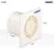 Luminous Vento Axial 150mm White Ventilation Fan