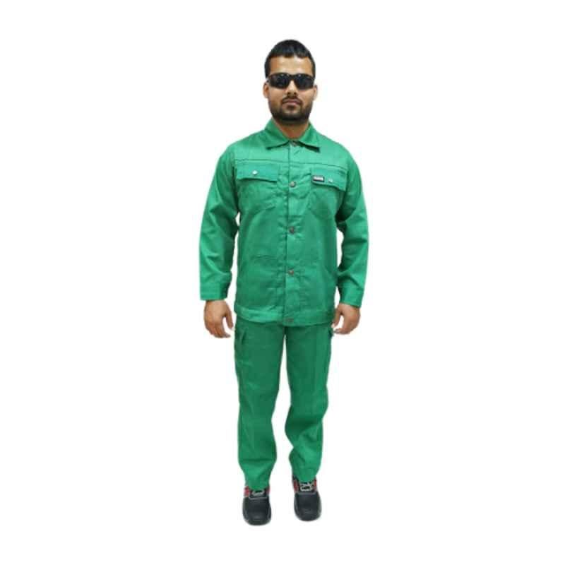 Armour Production Twill Green 2Pc Pant & Shirt, Size: 2XL
