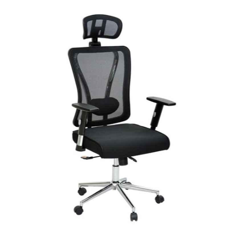Karnak 12 kg 50x99x50cm Steel & Foam Black High Back Executive Office Chair, KOC854A45