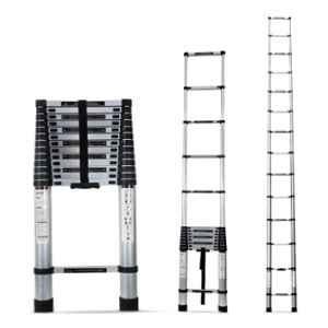 Corvids 14 Step 16.5ft Aluminium Foldable Telescopic Ladder, CALT-050