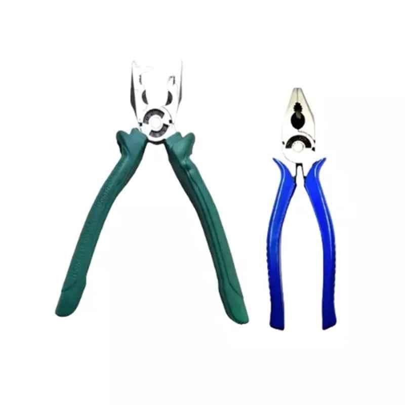 Sky Blue 2 Pcs 7.8 inch Groove Plier Combo, SBE_PLIER_COMBO_MOD_01396