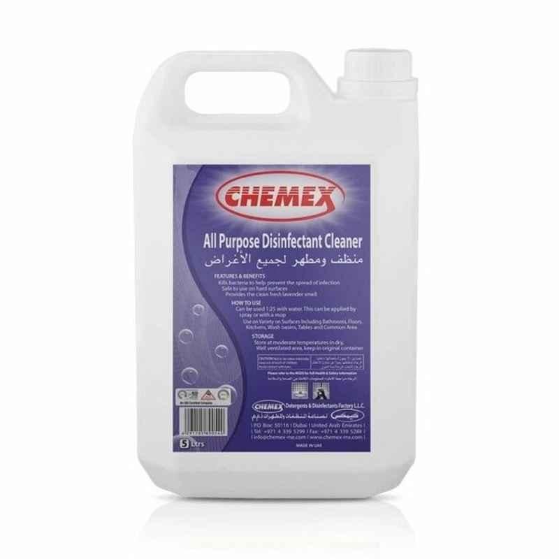 Chemex 5L All Purpose Disinfectant Cleaner (Pack of 4)