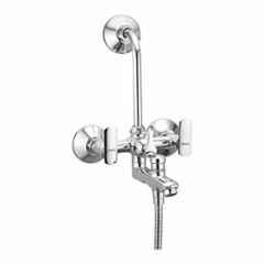 Buy Jaquar Fusion Chrome 115mm Wall Mixer 3-in-1 System with