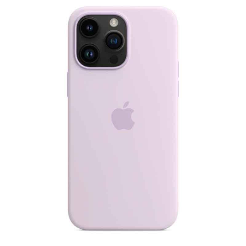 Apple Silicone Lilac iPhone 14 Pro Case with MagSafe, MPTJ3ZE-A