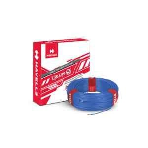 Havells Life Line 1.5 Sqmm Blue Single Core FR PVC Copper Insulated Flexible Cable, Length: 90 m