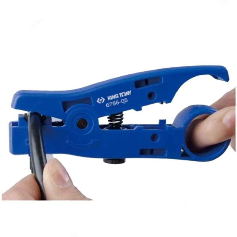 King Tony 5 inch ABS Coaxial Cable Stripper, 675605