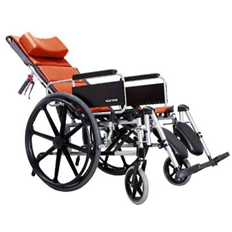 Karma KM-5000 F24 Recline Premium Wheel Chair, 132-00005