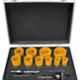 Krost 12Pcs Hss Bi-Metal Hole Saw Set (20mm-50mm) With Durable Carry Case