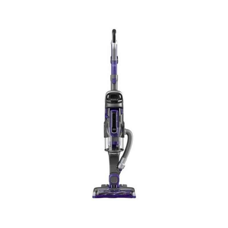 Black & Decker 45W Plastic Grey & Purple 2 in 1 Cordless Vacuum Cleaner, CUA525BHP-GB