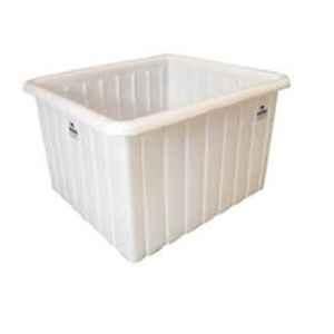 Nilkamal 10 Litre 340x250x60mm LLDPE Cream Roto Molded Crate, RMC342560