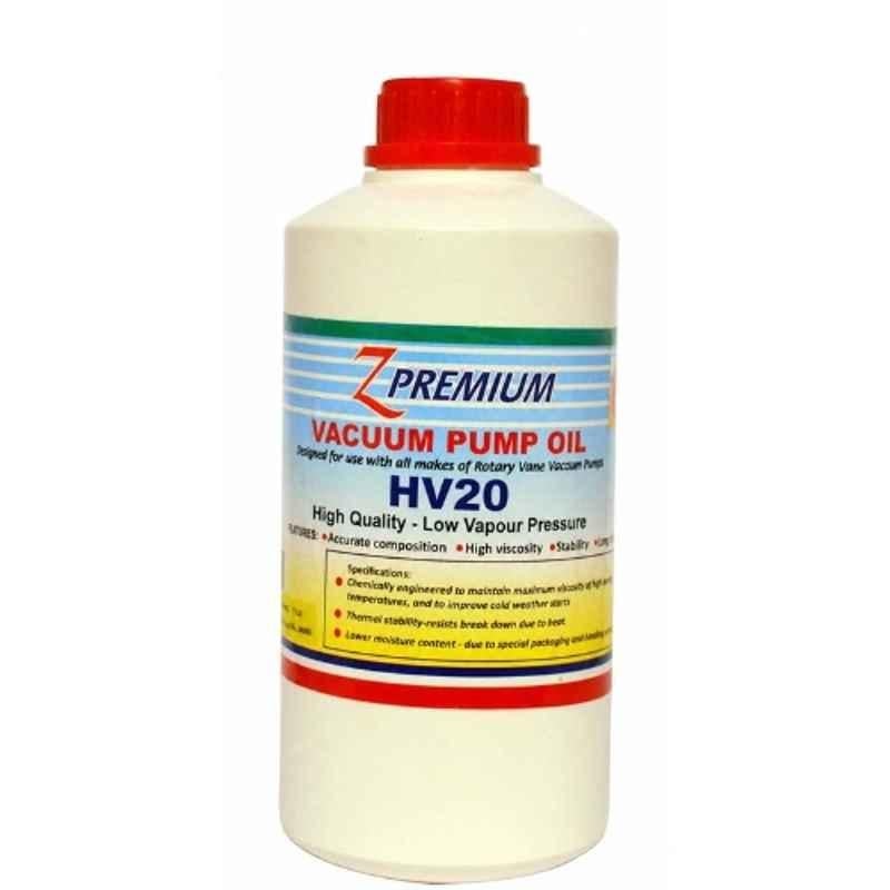 Z Premium HV20 1 Litre Vacuum Pump Oil