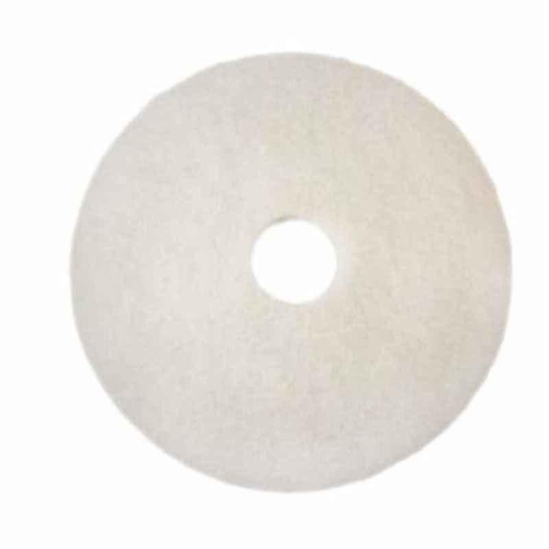 3M 5Pcs 432mm White Economy Polishing Floor Pad Case