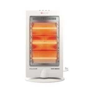 Cellecor COHH-RADIANT 1200W Sleek Design Electric Room Heater with 3 Halogen Tube & Noiseless Operation