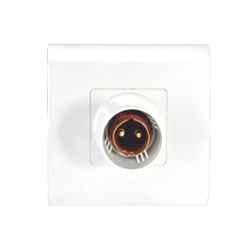 Gold Coast Trendy 6A Polycarbonate White Angle Holder, 2168-WH