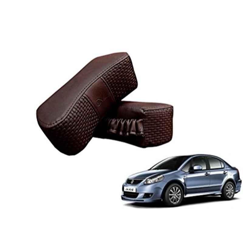 Kozdiko 2 Pcs Memory Foam Cola Neck Rest Cushion Pillow Set for Maruti SX4
