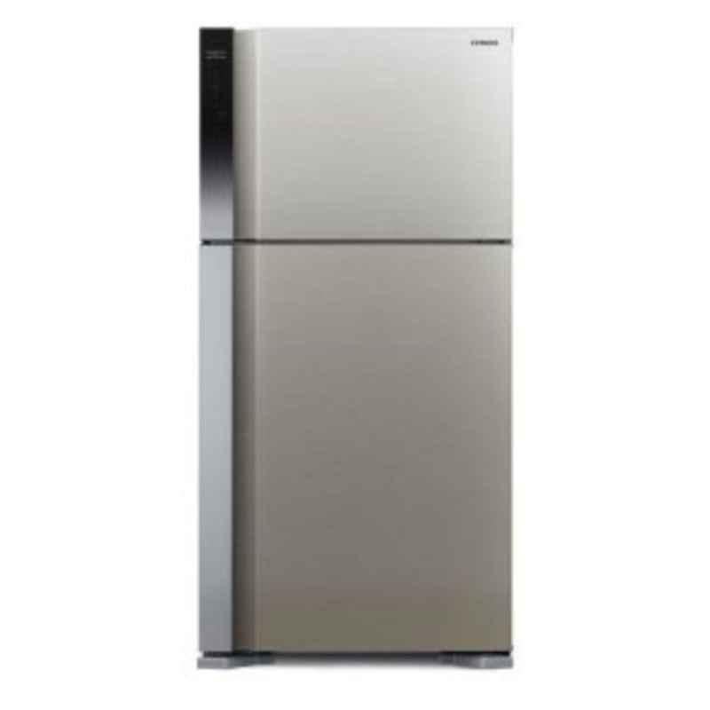 Hitachi 565L Pure Silver Inverter Refrigerator, RV715PUK7KPSV
