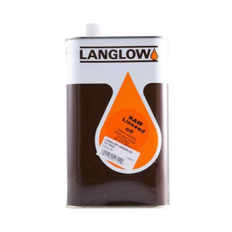 Langlow Amber 1L Raw Linseed Oil, 133873