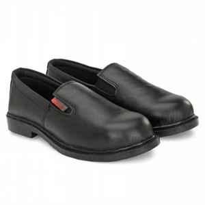 Kavacha S95 PVC Steel Toe Women Black Work Safety Shoes, Size: 7