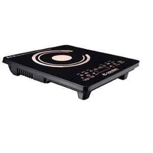Candes ICT-2200-TP 2200W Glass Black Electric Induction Cooktop with Touch Panel