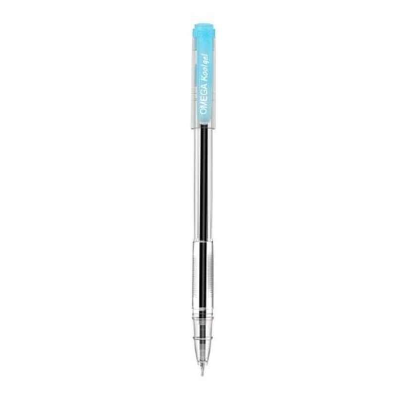 Omega Koolgel 125 Pcs Blue Gel Pen Set