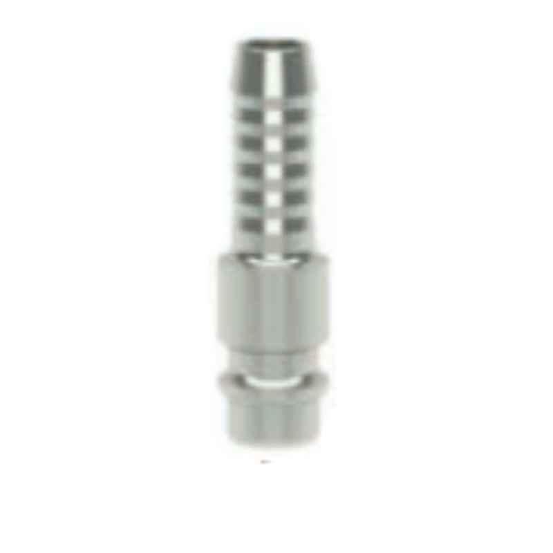 Ludecke ESI13SS 13mm Single Shut-off Hose Barb Quick Connect Coupling with Plug