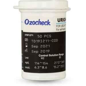 Ozocheck Uright 50 Pcs Glucometer Test Strips