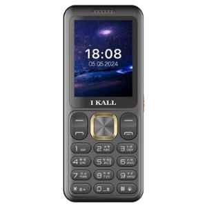 IKALL I5 2.4 inch 2500mAh Black Feature Phone with Music, Video Player & FM Radio