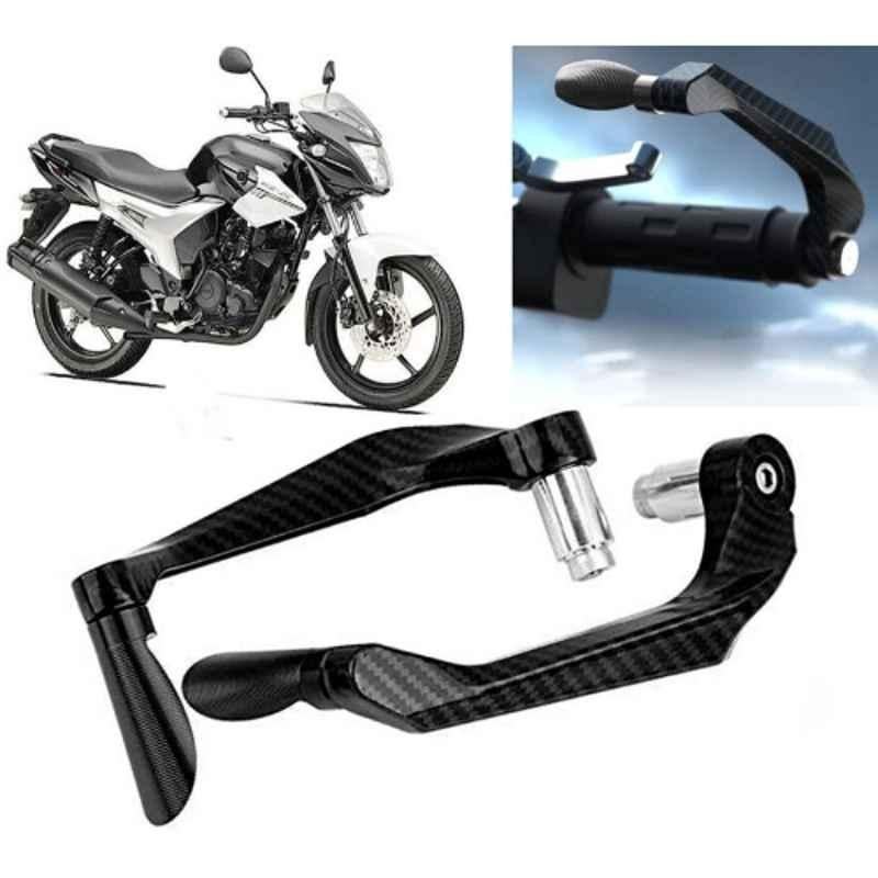 Auto Pearl 2 Pcs Aluminium Carbon Black Brake Clutch Lever Set for Yamaha SZ RR