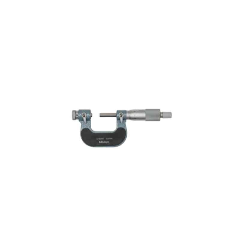 Mitutoyo 50-75mm Interchangeable Anvil-Spindle Tip Screw Thread Micrometer, 126-127
