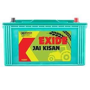 Exide Jai Kisan 12V 88Ah Left Layout Battery, KI88T