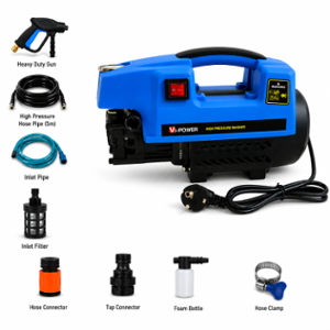VI-Power 2600W 210bar High Performance Pressure Washer with 5m Hose Pipe, VP-PW80