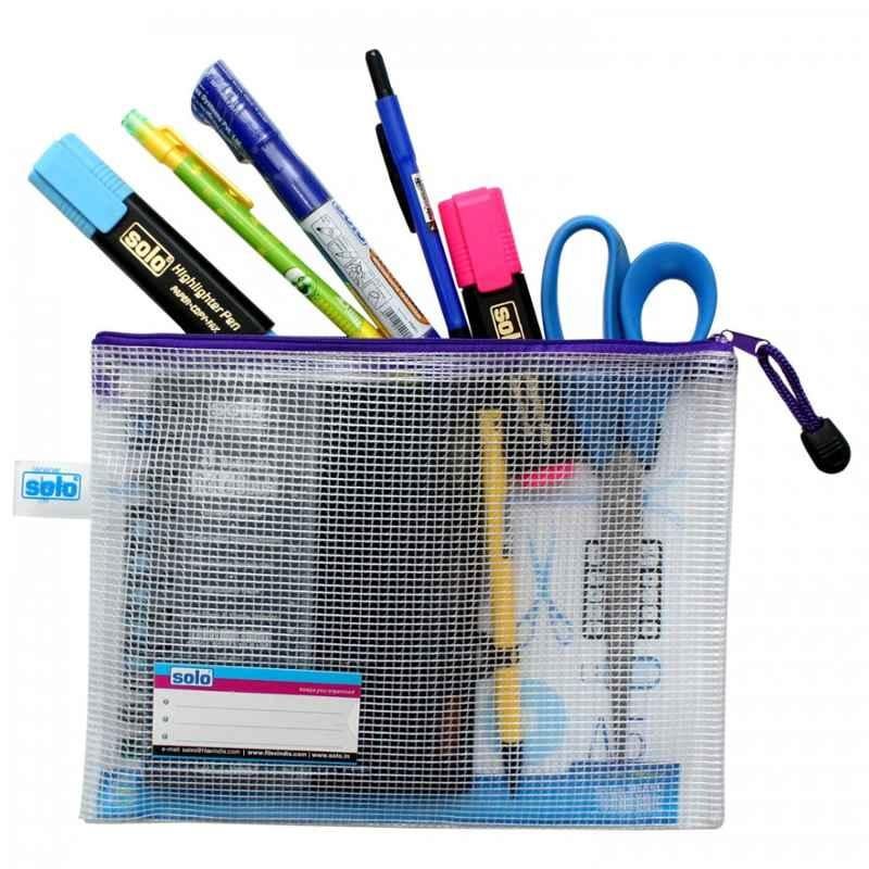 Solo A6 Assorted My Zipper Bag, MFA61 (Pack of 80)