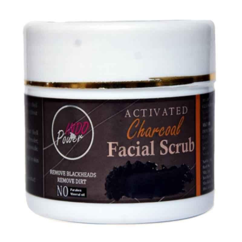 Indopower DD108 100g Activated Charcoal Facial Scrub
