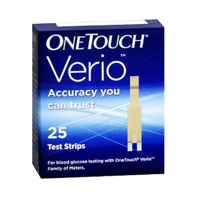 OneTouch Verio 25 Pcs Flex Test Strips