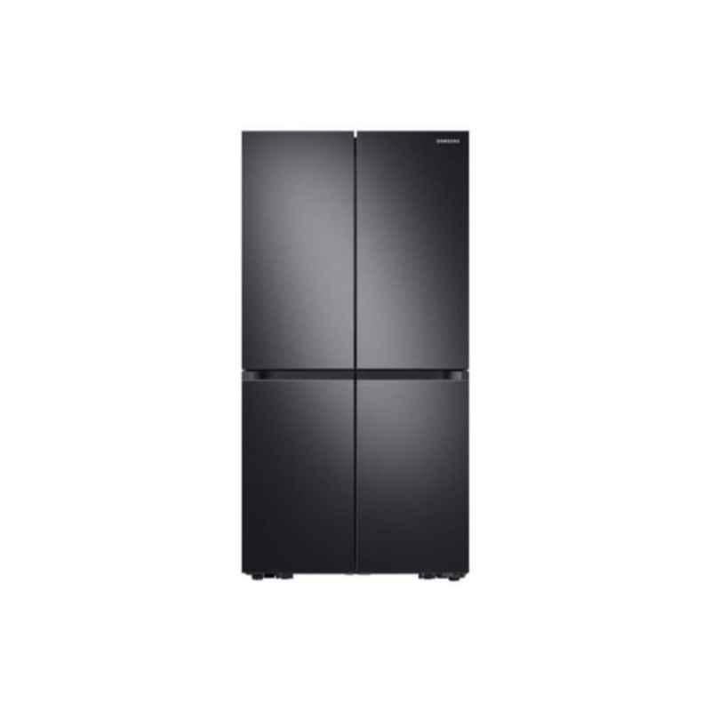 Samsung 602 Litre Black Triple Cooling French Door Refrigerator with Digital Inverter, RF65A90TEB1-AE