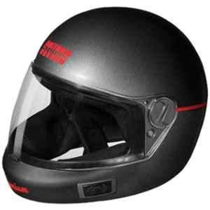 Studds Premium Gun Grey Vent Full Face Helmet, Size: (L, 580 mm)