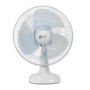 Orient Desk 17 White & Blue Hi-Speed Table Fan, Sweep: 300mm
